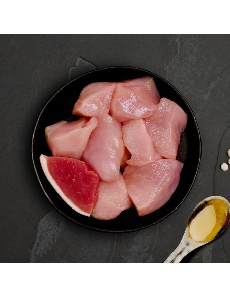 LATA DE POLLO CON JAMÓN PARA GATOS CANAGAN - 75 GR