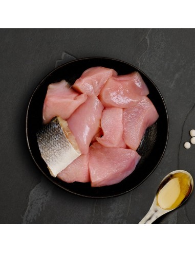 LATA DE POLLO CON LUBINA PARA GATOS CANAGAN -...