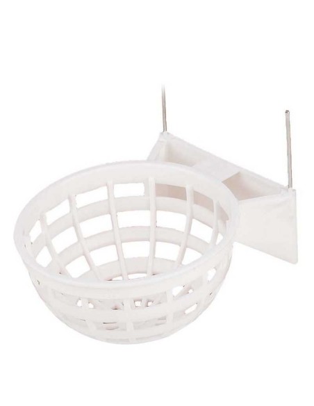 NIDO PLÁSTICO CON GANCHOS DE ALAMBRE LISA