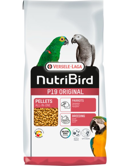 NUTRIBIRD LOROS P19 ORIGINAL VERSELE LAGA - 10 KG