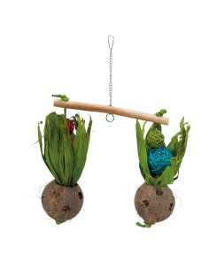 COLUMPIO CON COCOS TRIXIE - 30 X 50 CM