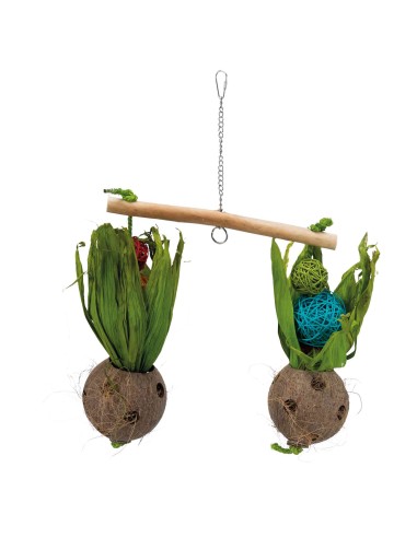 COLUMPIO CON COCOS TRIXIE - 30 X 50 CM