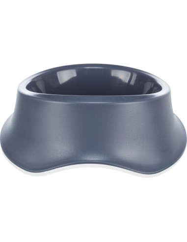 COMEDERO PLÁSTICO AZUL 0,35 LITROS TRIXIE - Ø18 CM