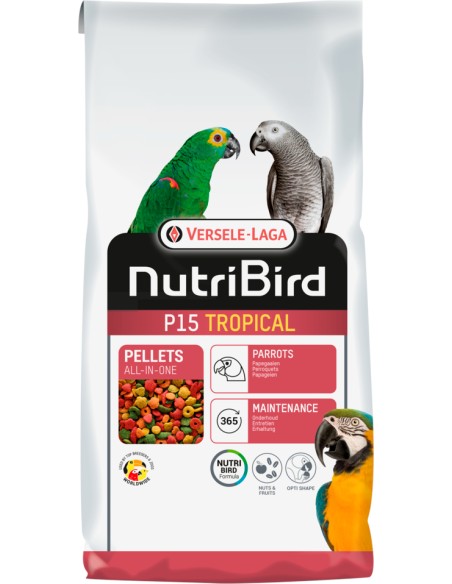 NUTRIBIRD LOROS P15 TROPICAL VERSELE LAGA