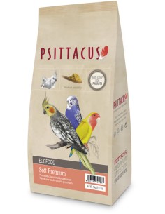 SOFT PREMIUM EGGFOOD PSITTACUS - 1 KG