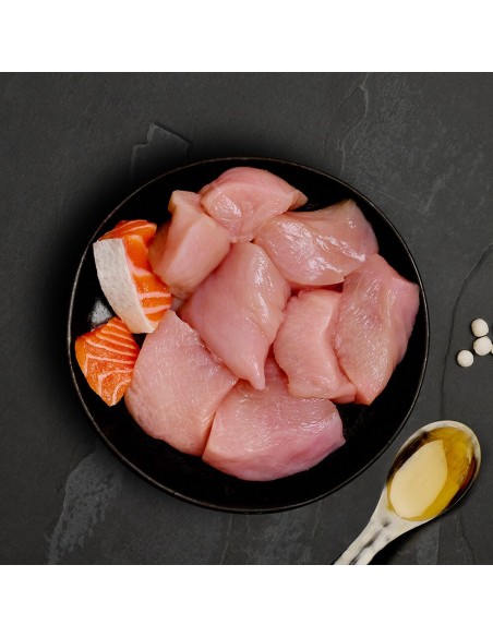 LATA DE POLLO CON SALMÓN PARA GATOS CANAGAN - 75 GR